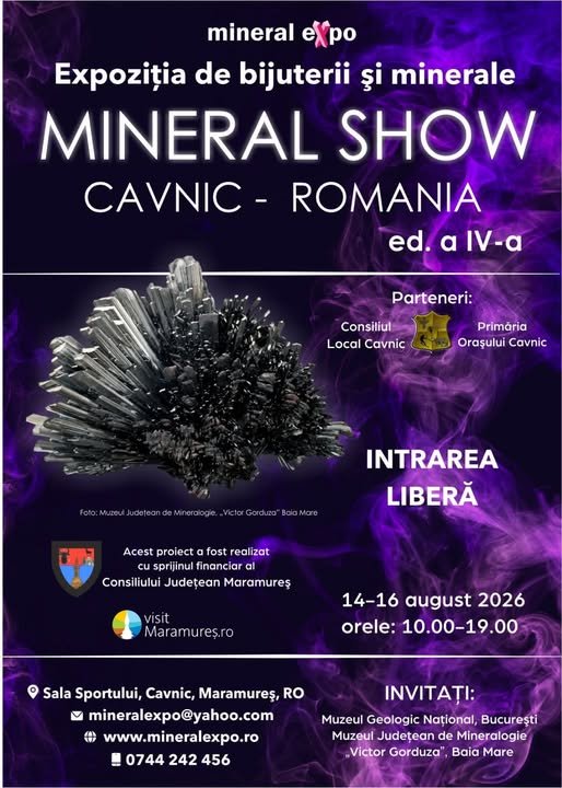 Afiș Mineral Expo Cavnic
